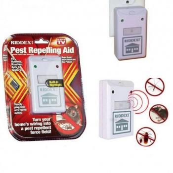 Pest Repelling Aid Dual Ultrasonic Mouse Mosquito 